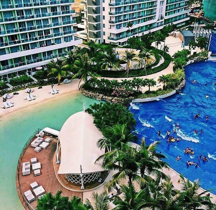 Azure C7 Balcony, Wifi, Near Mall Airport Manilla Buitenkant foto